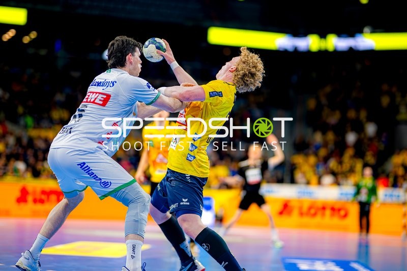 Handball I Herren I Saison 2024-2025 I Daikin HBL I 27. Spieltag I Rhein-Neckar Löwen - DHfK Leipzig I 24.04.2025