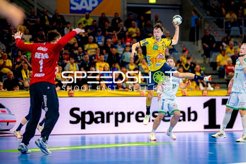 Handball I Herren I Saison 2024-2025 I Daikin HBL I 27. Spieltag I Rhein-Neckar Löwen - DHfK Leipzig I 24.04.2025