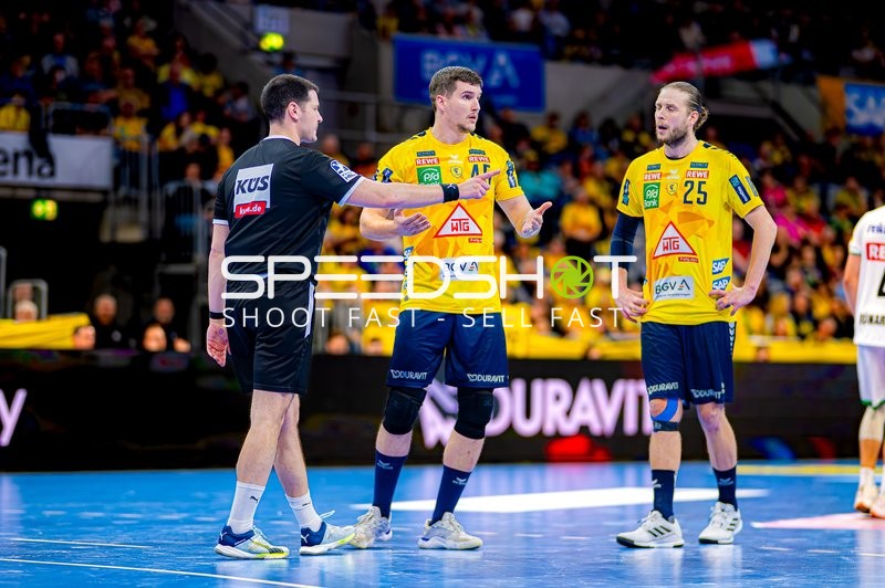 Handball I Herren I Saison 2024-2025 I Daikin HBL I 27. Spieltag I Rhein-Neckar Löwen - DHfK Leipzig I 24.04.2025