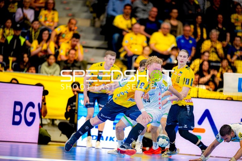 Handball I Herren I Saison 2024-2025 I Daikin HBL I 27. Spieltag I Rhein-Neckar Löwen - DHfK Leipzig I 24.04.2025