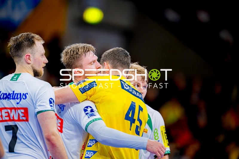 Handball I Herren I Saison 2024-2025 I Daikin HBL I 27. Spieltag I Rhein-Neckar Löwen - DHfK Leipzig I 24.04.2025