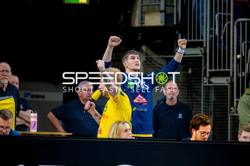 Handball I Herren I Saison 2024-2025 I Daikin HBL I 27. Spieltag I Rhein-Neckar Löwen - DHfK Leipzig I 24.04.2025