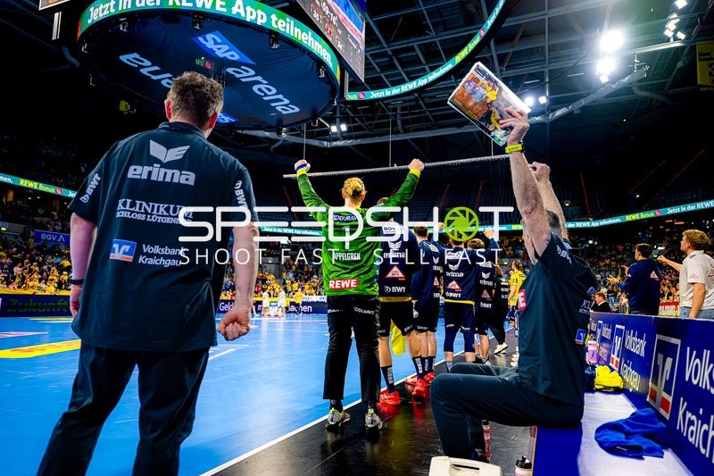 Handball I Herren I Saison 2024-2025 I Daikin HBL I 27. Spieltag I Rhein-Neckar Löwen - DHfK Leipzig I 24.04.2025