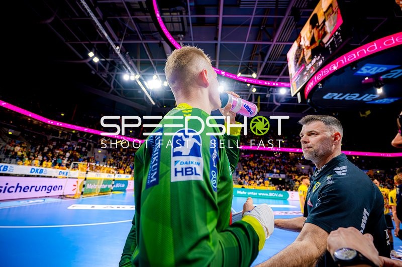 Handball I Herren I Saison 2024-2025 I Daikin HBL I 27. Spieltag I Rhein-Neckar Löwen - DHfK Leipzig I 24.04.2025