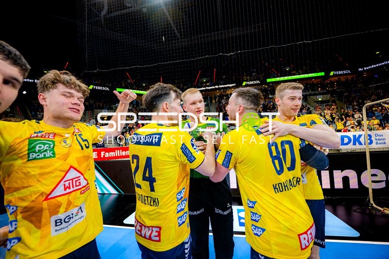 Handball I Herren I Saison 2024-2025 I Daikin HBL I 27. Spieltag I Rhein-Neckar Löwen - DHfK Leipzig I 24.04.2025