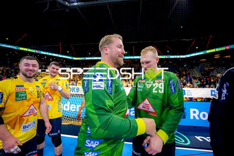 Handball I Herren I Saison 2024-2025 I Daikin HBL I 27. Spieltag I Rhein-Neckar Löwen - DHfK Leipzig I 24.04.2025
