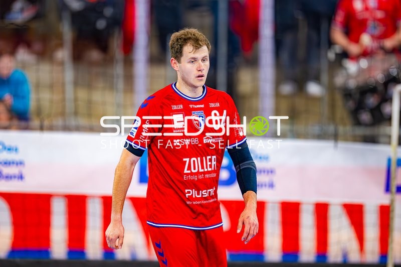 Maximilian Hejny (64, SG BBM Bietigheim) auf dem Feld