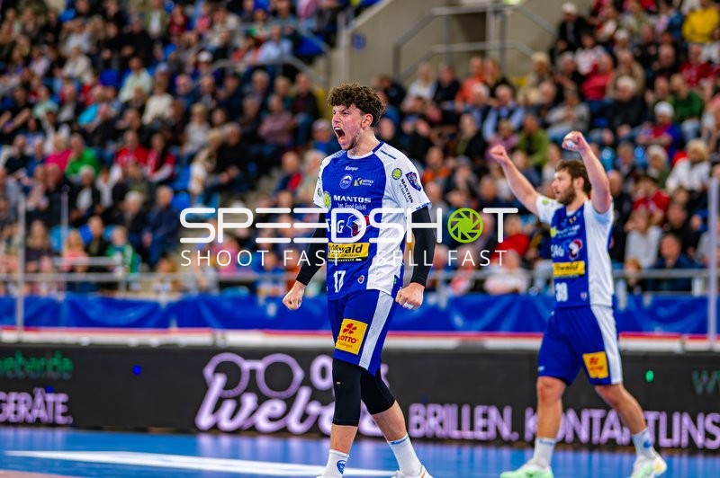 Marko Grgic (17, ThSV Eisenach) jubelt