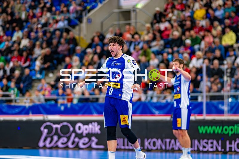 Marko Grgic (17, ThSV Eisenach) jubelt