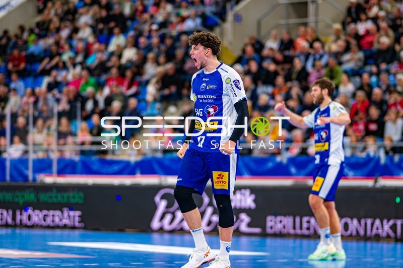 Marko Grgic (17, ThSV Eisenach) jubelt