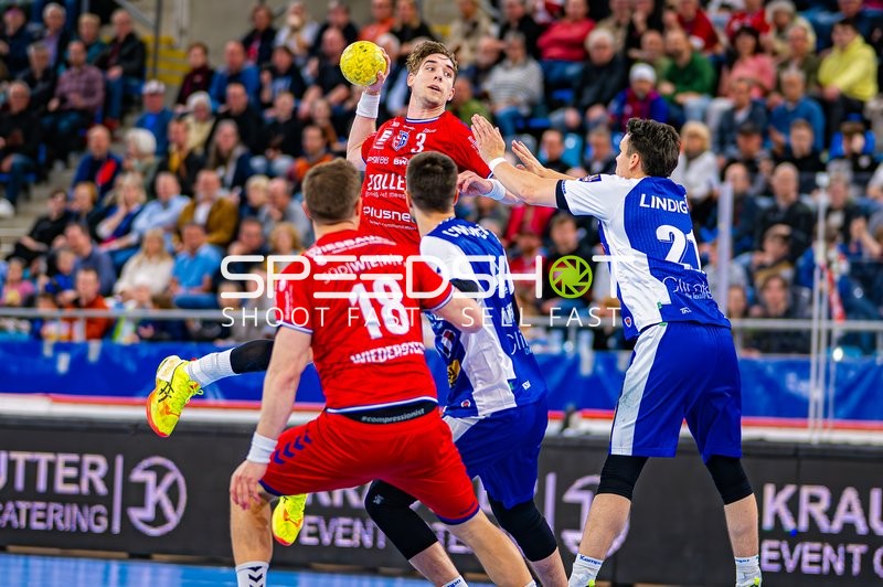 Nikola Vlahovic (3, SG BBM Bietigheim) wirft