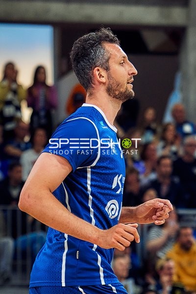 Spieler Andrew O’Brien (3, MLP Academics Heidelberg) läuft