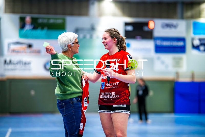 Sophie Räuchle (24, SG Schozach-Bottwartal) im Gespräch