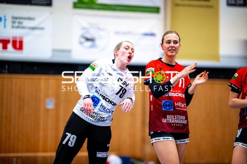 79, SG Schozach-Bottwartal und Spielerin in rotem Trikot