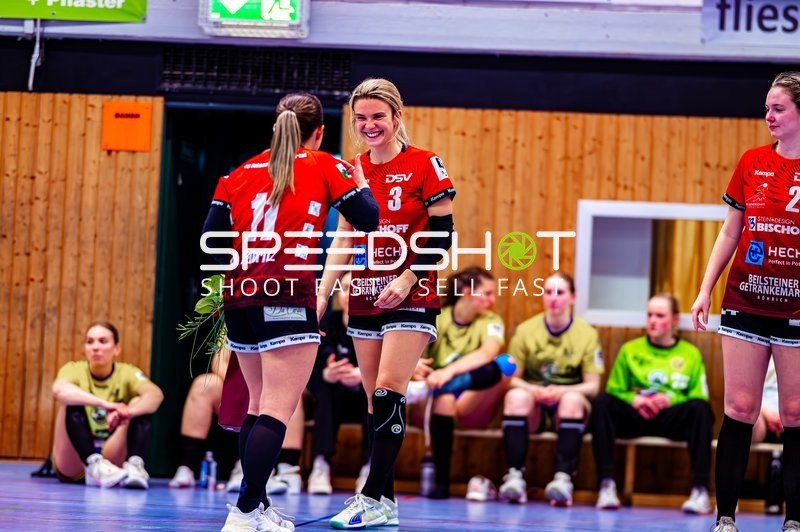 Hannah Hönig (3, SG Schozach-Bottwartal) im Gespräch