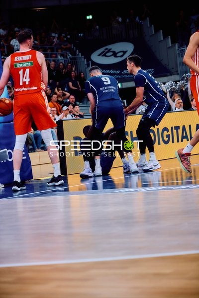 Assist Evan Rietsch (7;MLP Academics Heidelberg) an Paul Zipser (9;MLP Academics Heidelberg)