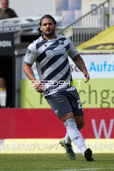 Spielzug Dominic Baumann Dominic Baumann (28;SV Sandhausen)