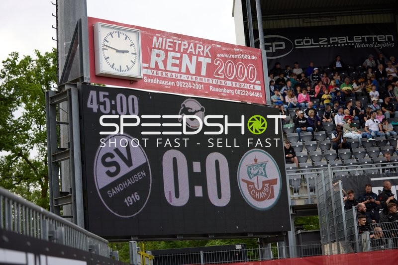 Spielstand 0:0 Halbzeit