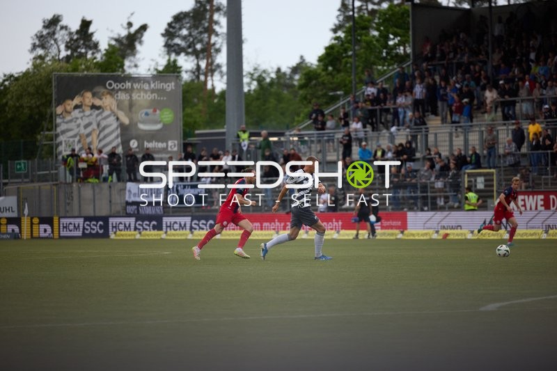 lauf Adrien Lebeau (14;FC Hansa Rostock), Edvinas Girdvainis (2;SV Sandhausen)