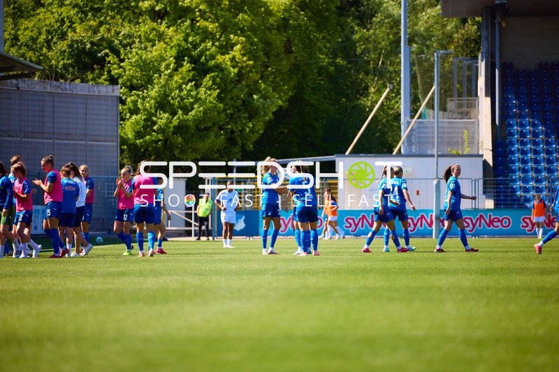 Spielerwechsel Melissa Kössler (25;TSG Hoffenheim Frauen 1), Vanessa Diehm (32;TSG Hoffenheim Frauen 1)