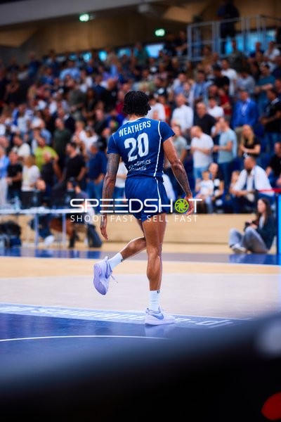 Spieler läuft Michael Weathers (20;MLP Academics Heidelberg)