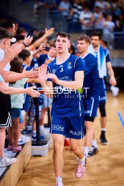 Spielerbegrüßung Andrew O’Brien (3;MLP Academics Heidelberg), 