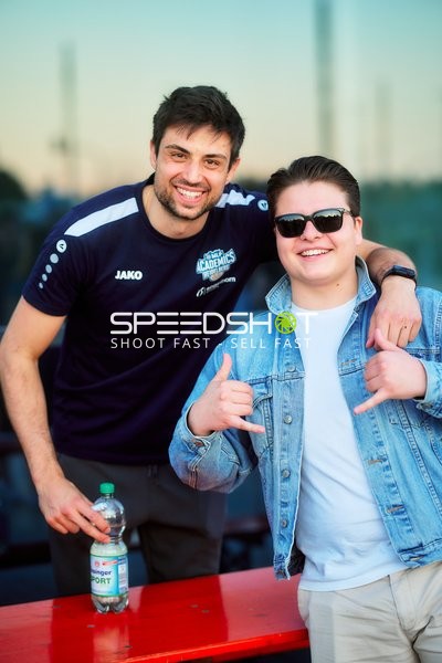 Posing Mateo Šerić (21;MLP Academics Heidelberg)