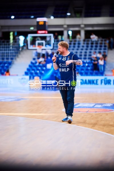 Ansage Kevin Gerwin (49;MLP Academics Heidelberg)