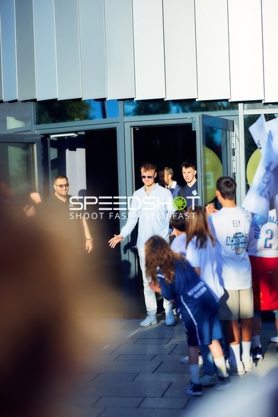 Begrüßung Andrew O’Brien (3;MLP Academics Heidelberg), Matthias Lautenschläger (826;MLP Academics Heidelberg), Niklas Würzner (2;MLP Academics Heidelberg)