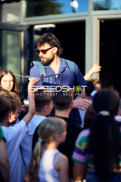 Autogrammstunde Marcel Keßen (15;MLP Academics Heidelberg)