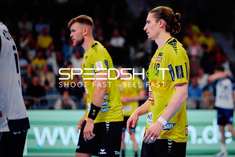 Spielszene mit Juri Knorr (10;Rhein Neckar Löwen), 