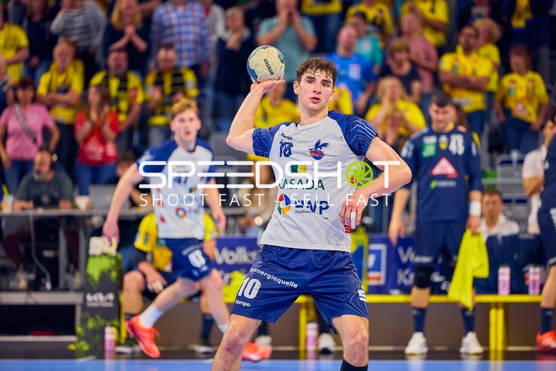 Wurfvorbereitung Elias Kofler (10;VfL Potsdam)