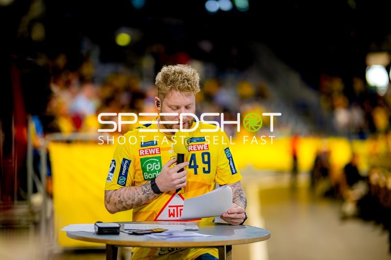 Ansage Kevin Gerwin (49;Rhein Neckar Löwen)