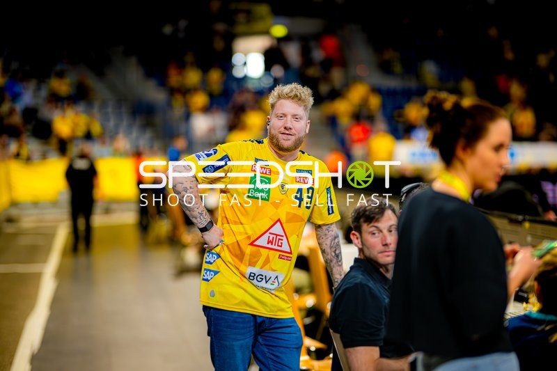 Kevin Gerwin Kevin Gerwin (49;Rhein Neckar Löwen) vor Spiel