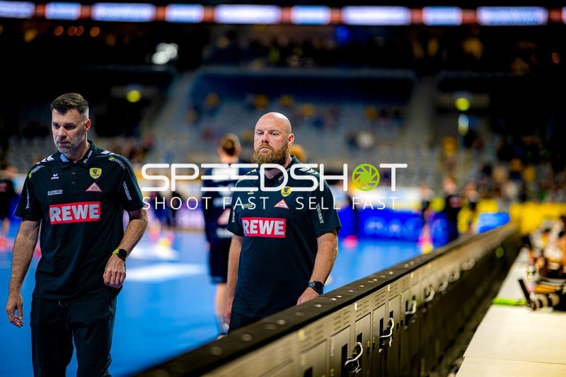 Aufwärmen Dragan Jerkovic (98;Rhein Neckar Löwen), Dragan Jerkovic (98;Rhein Neckar Löwen)