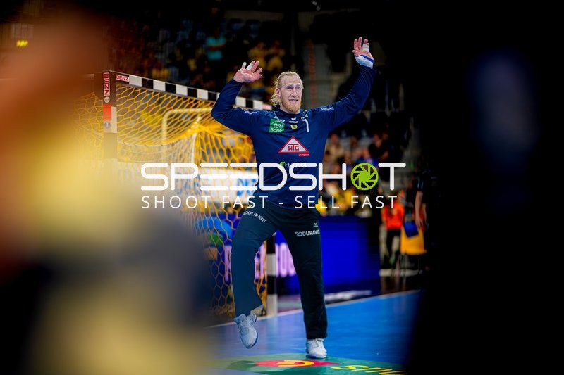 Torwartabwehr Mikael Appelgren (1;Rhein Neckar Löwen)