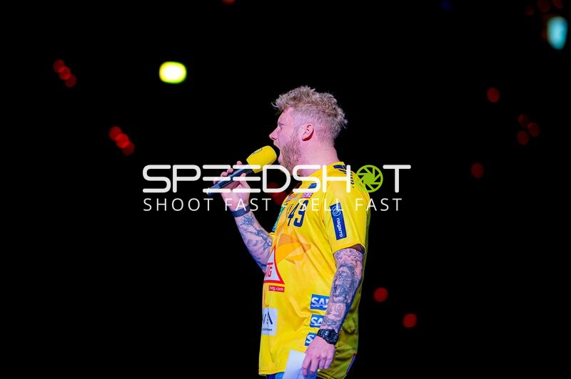 Ansage Kevin Gerwin (49;Rhein Neckar Löwen)