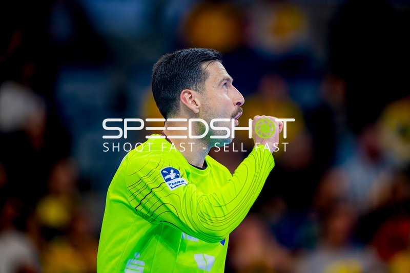 Torwartjubel Mikael Appelgren (1;Rhein Neckar Löwen)