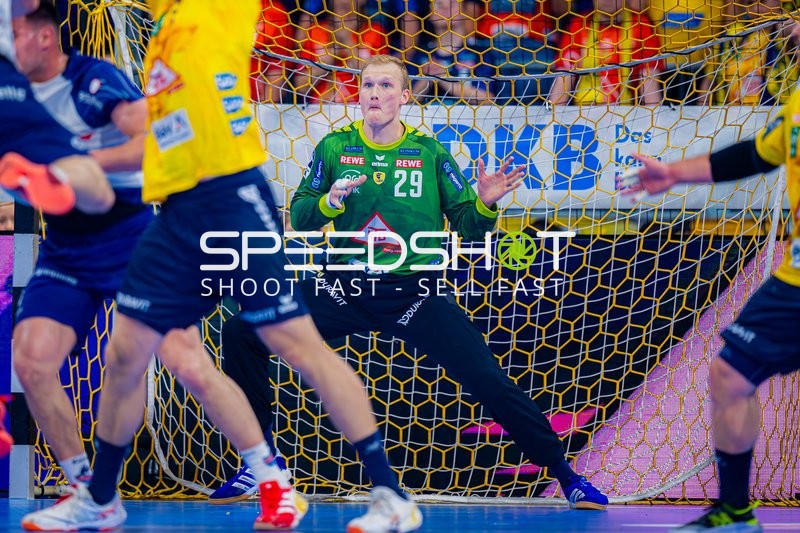Save David Späth (29;Rhein Neckar Löwen) im Tor