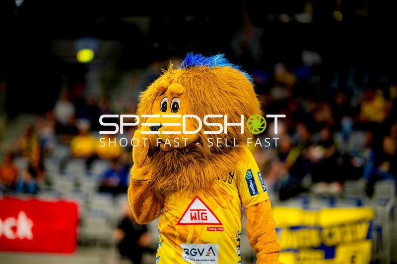 Maskottchen der Rhein Neckar Löwen