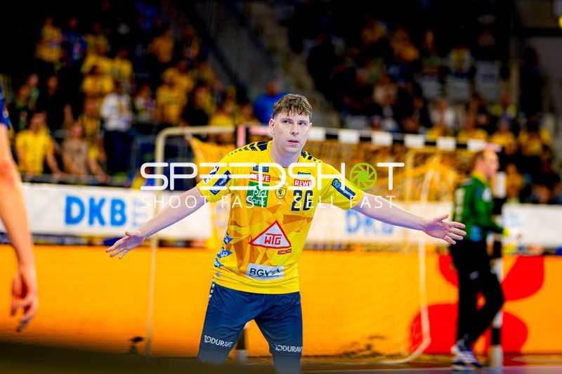 Abwehrstellung Niklas Michalski (26;Rhein Neckar Löwen)