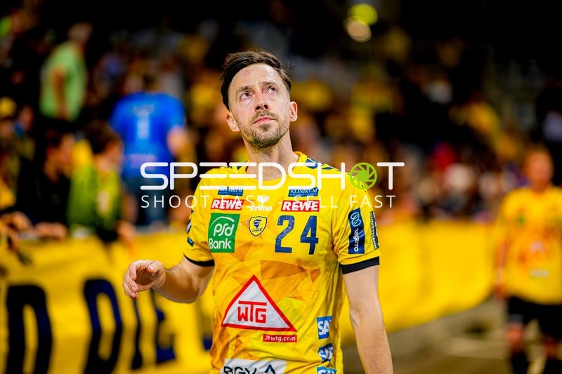 Spielerblick nach oben Patrick Groetzki (24;Rhein Neckar Löwen)