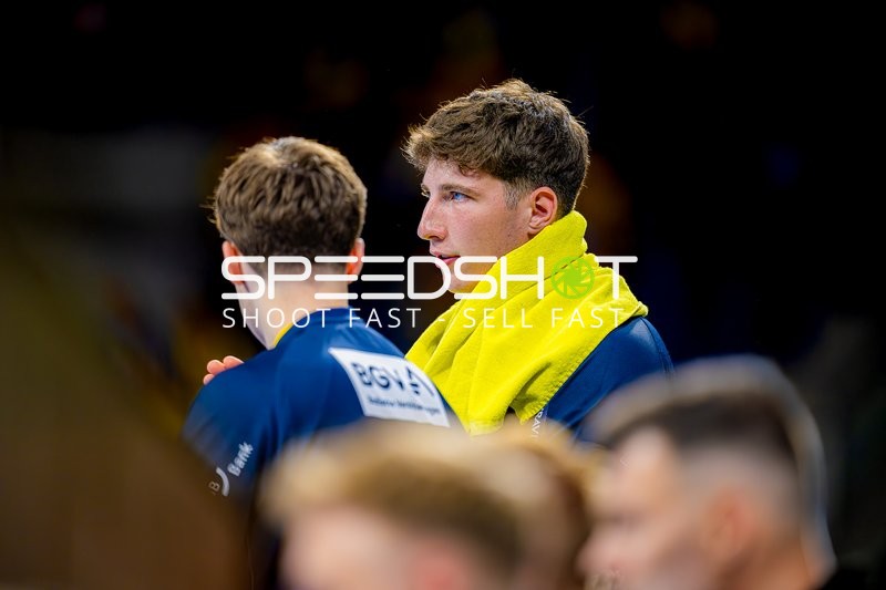 Halbzeitpause Valentin Willner (34;Rhein Neckar Löwen)