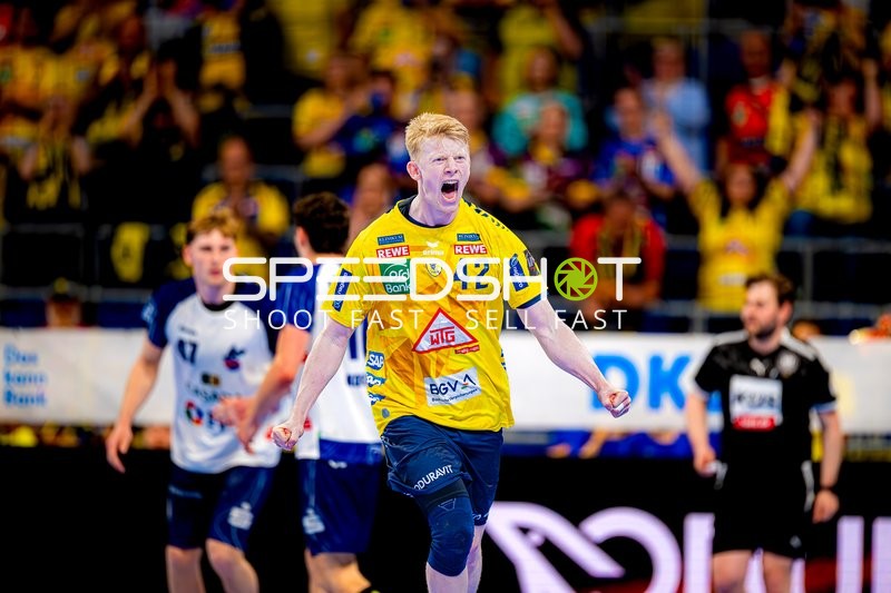 Torjubel Jon Lindenchrone Andersen (42;Rhein Neckar Löwen)