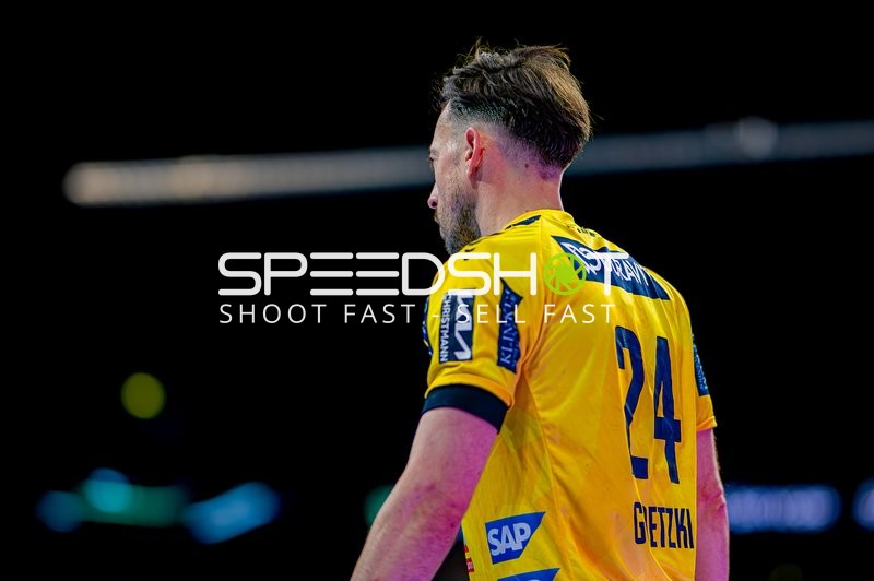 Rückennummer Patrick Groetzki (24;Rhein Neckar Löwen) sichtbar