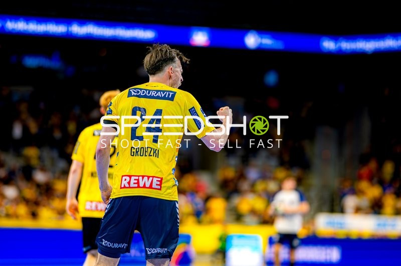 Torjubel Patrick Groetzki (24;Rhein Neckar Löwen)