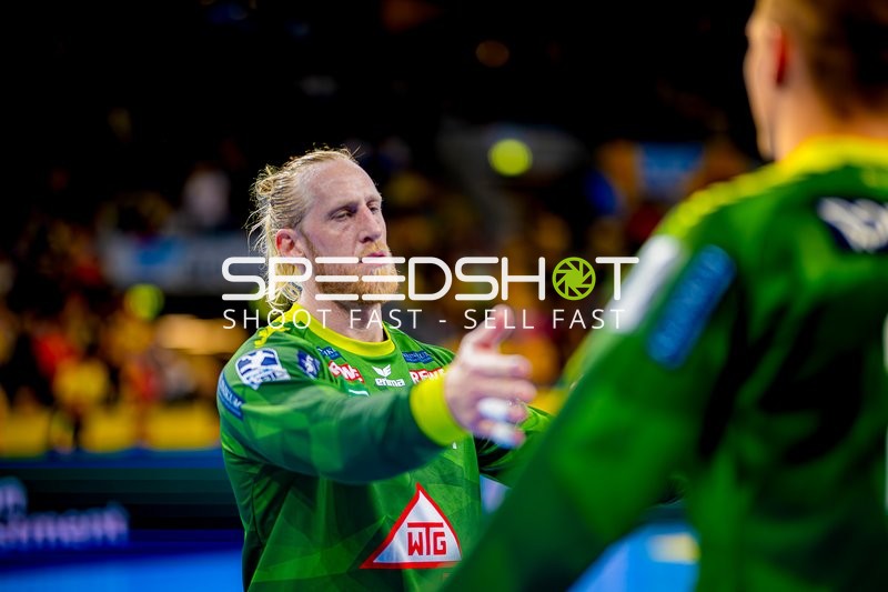 Torwart-Interaktion Mikael Appelgren (1;Rhein Neckar Löwen)