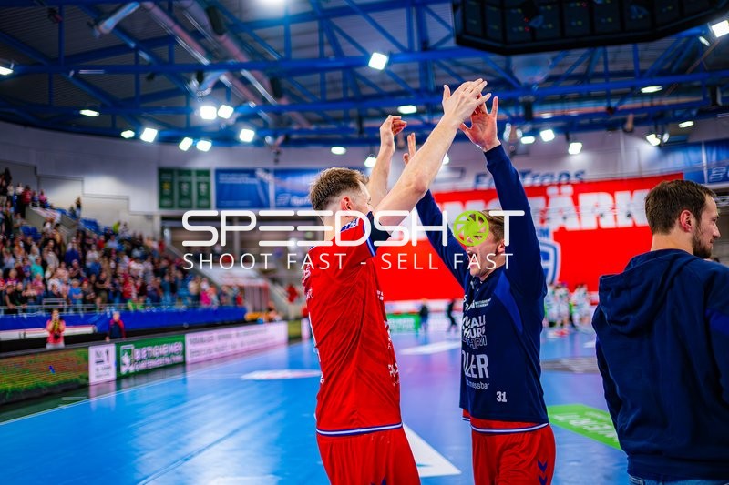 Jubel Alexander Pfeifer (31;SG BBM Bietigheim)