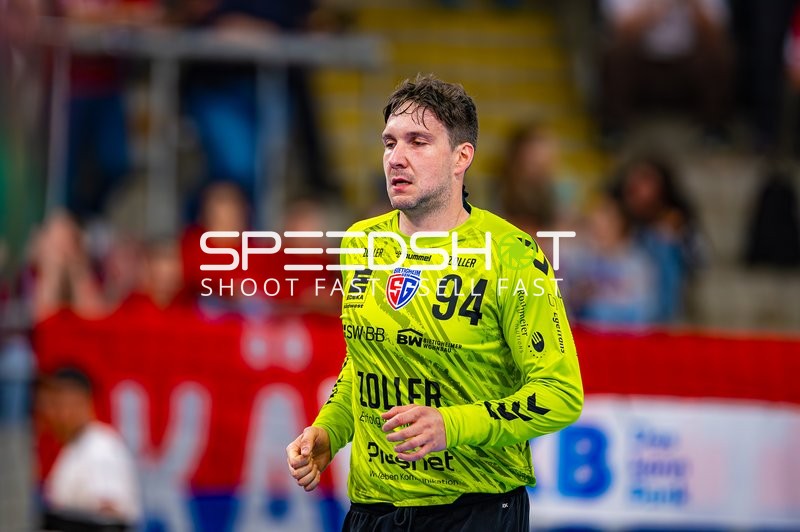 Torwart in Bewegung Daniel Rebmann (94;SG BBM Bietigheim)