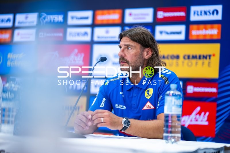 Pressekonferenz Dragan Jerkovic (98;Rhein Neckar Löwen)